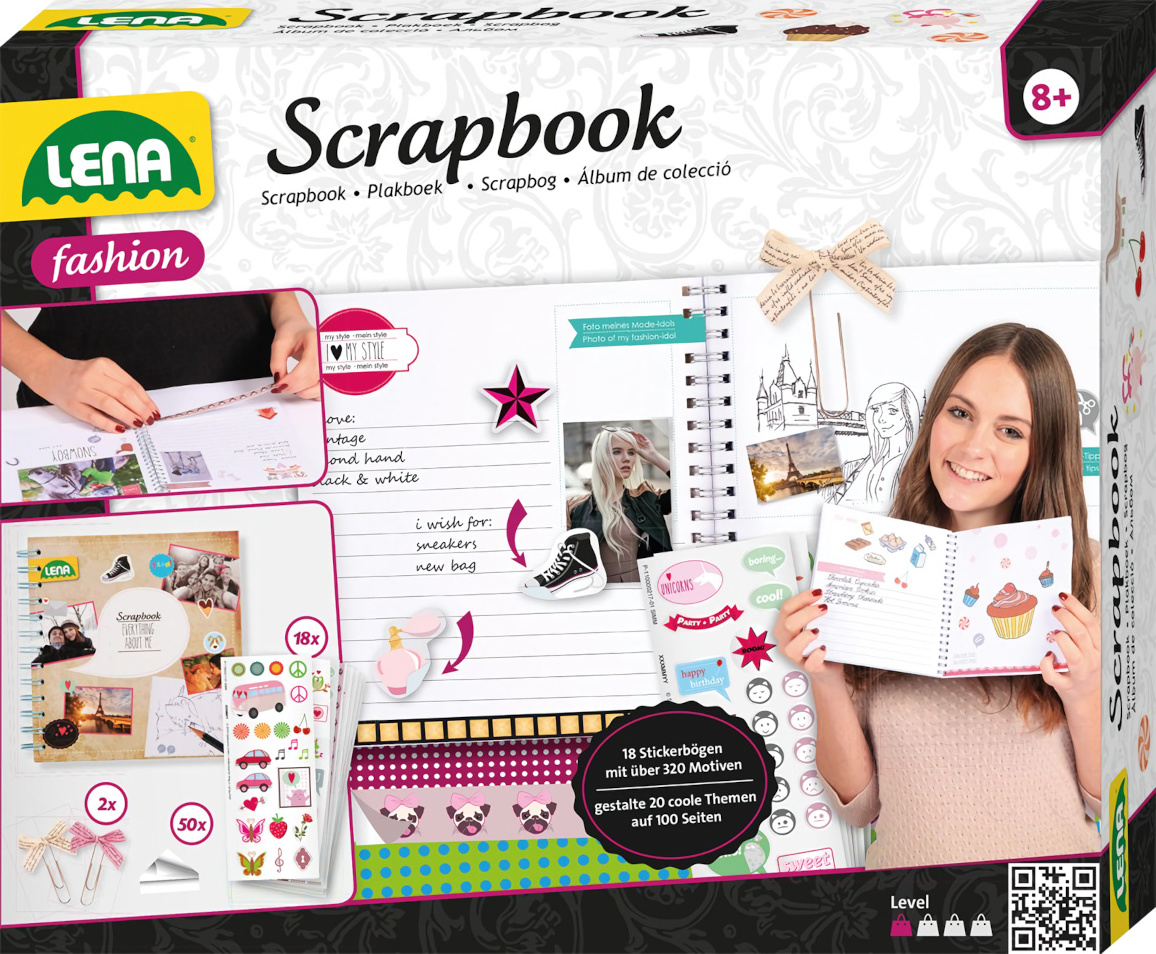 Lena Zápisník Scrapbook