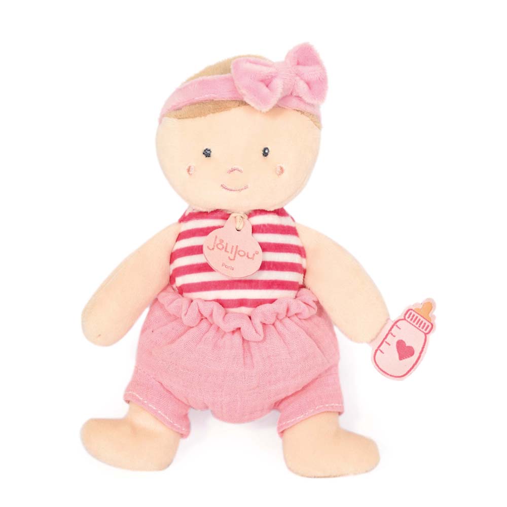 Doudou Jolijou Paris Doudou Jolijou Panenka 18 cm růžová