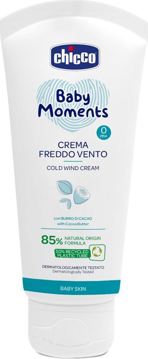 Chicco Krém ochranný do chladného počasí bez parabenů Baby Moments 50 ml