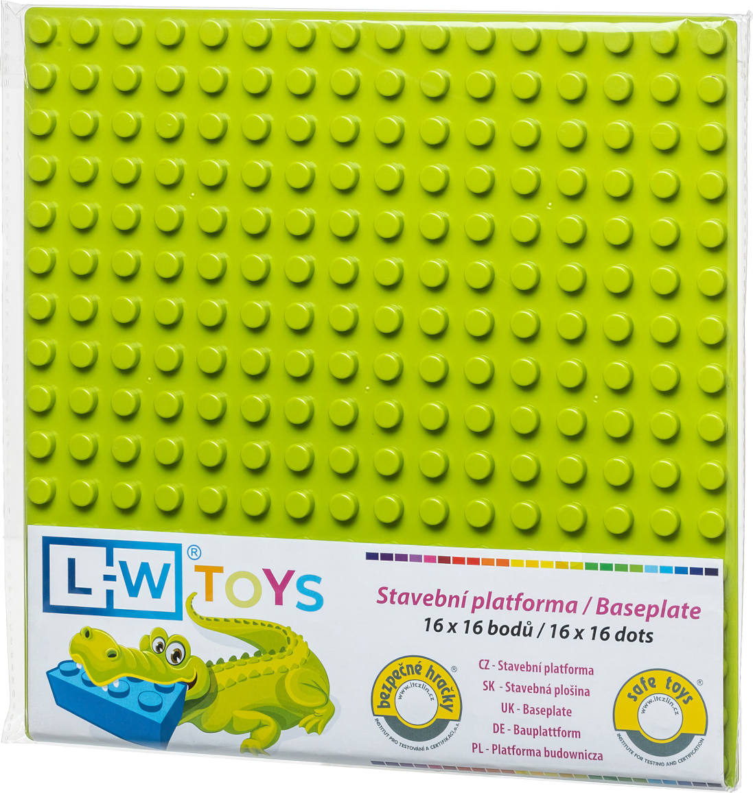 L-W Toys Podložka na stavění - JUNIOR KOSTKY