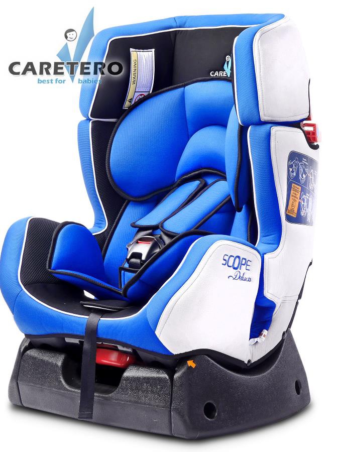 Autosedačka CARETERO Scope DELUXE blue 2016