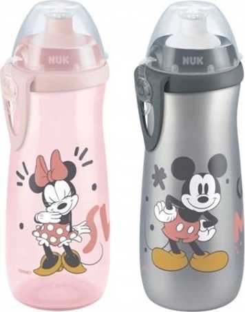 Dětská láhev NUK Sports Cup Disney Mickey 450 ml red