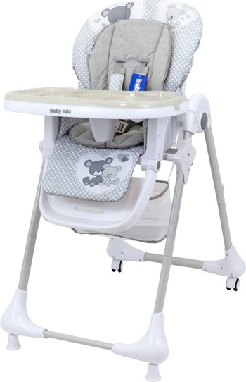 Jídelní židlička Baby Mix Infant grey