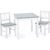 Drevený detský stôl a dve stoličky Klups Joy