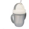Canpol Babies Canpol babies Hrnček so silikónovou slamkou - sivý, 210 ml
