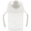 Neodkapávajúci pohár Twistshake so sitkom, 4m+, 230 ml, biely