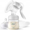AVENT Manuálna odsávačka materského mlieka vrátane 125 ml fľaše Natural a 2 x dojčiacich vložiek SCF430/10
