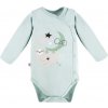 EEVI Detské body s dlhým rukávom Mellow mint 68 (4-6m)