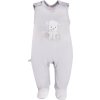EEVI Dupačky Newborn šedá 50 (0-1m)