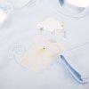 EEVI Detské body s dlhým rukávom Mellow Blue 74 (6-9m)