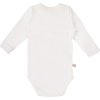 EEVI Kojenecké body s dlouhým rukávem Newborn ecru 62 (3-6m)
