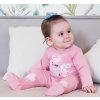 EEVI Kojenecké body s dlouhým rukávem Mellow růžová 74 (6-9m)