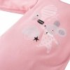 EEVI Detské body s dlhým rukávom Mellow Pink 74 (6-9m)