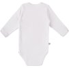 EEVI Detské body s dlhým rukávom Newborn white 62 (3-6m)