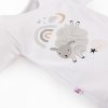 EEVI Detské body s dlhým rukávom Mellow White 56 (0-3m)