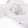 EEVI Detské body s dlhým rukávom Mellow White 62 (3-6m)