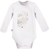 EEVI Kojenecké body s dlouhým rukávem Mellow bílá 68 (4-6m)