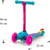Dětská koloběžka Milly Mally Scooter Zapp pink