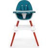 Jídelní židlička Milly Mally 2v1 Malmo zelená