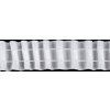 Záclonovka šírka 25 mm univerzálne riasenie