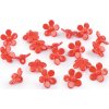 Plastové knoflíky / korálky květ Ø15 mm