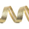 Šikmý prúžok šírka 20 mm zažehlený strieborný, zlatý