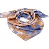 Saténový šátek batikovaný 70x70 cm