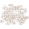 Plastové perly s velkým průvlekem / plavkové Ø8 mm