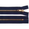 Kovový zips šírka 4 mm dĺžka 14 cm nohavicový