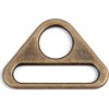 Trojúhelníkový kovový průvlek šíře 31 mm