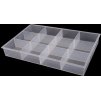 Plastový box / zásobník / organizér 23x34,5x4,5 cm