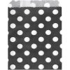 Papírový sáček chevron, puntíky 10x14 cm