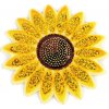 Nažehlovačka slunečnice s flitry