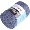 Pletací příze Macrame Cotton lurex 250 g