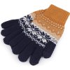 Dámske / dievčenské pletené rukavice nórsky vzor