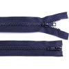 Zip kostěný 5 mm dělitelný 2 jezdce / dvoucestný 70 cm bundový