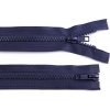 Zip kostěný 5 mm dělitelný 2 jezdce / dvoucestný 75 cm bundový