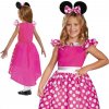Kostým Minnie Pink Classic - Minnie Mouse (licencia), veľkosť S (5-6 rokov)