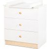 Přebalovací komoda Klups Willy bílá-borovice