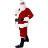 Set "Santa Claus LUX" (čiapka, mikina, nohavice, rukavice, opasok, návleky na topánky, fúzy), veľkosť UN.