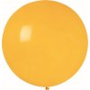 Balón G220 pastelová lopta 0,75m - tmavo žltý 03