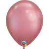 Balón QL 7", růžovo-fialový chrom/ 100 ks.