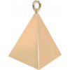 Váha balónku Pyramid růžová a zlatá, 110 g