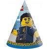 Papírové čepice Lego City, 6 ks.