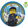 Papierové taniere Lego City, budúca generácia, 23 cm, 8 ks (bez plastu)