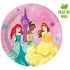 Papírové talíře Princess-Live Your Story, příští generace 20 cm, 8 ks (bez plastu)