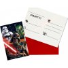 Pozvánky s obálkami "Star Wars-Galaxy", 6 ks.