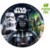 Papírové talíře Star Wars Galaxy, další generace 20 cm, 8 ks (bez plastu)