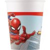 Papírové kelímky (WM) Spiderman Crime Fighter Marvel, 200 ml, 8 ks (štítek SUP)