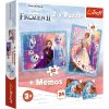 TREFL 2v1 puzzle MEMOS - Princezné vo svojej krajine